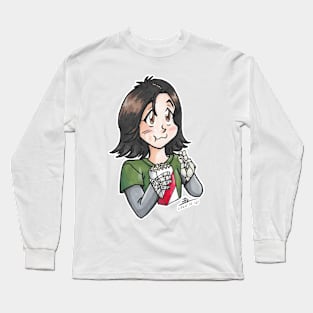 Popcorn Alita Long Sleeve T-Shirt